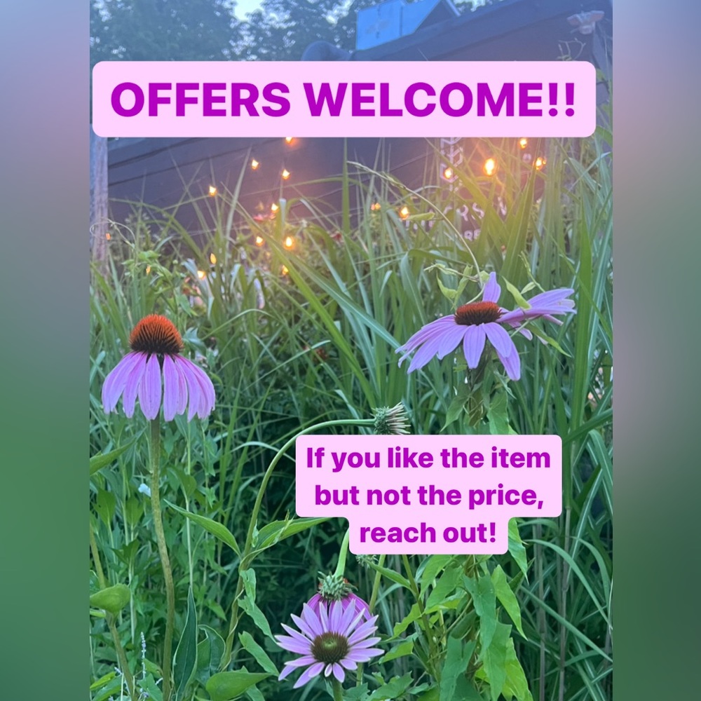 Open to all offers! Send offers or bundles!